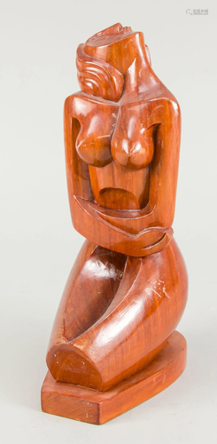 Wooden figure, 2nd half of 20t