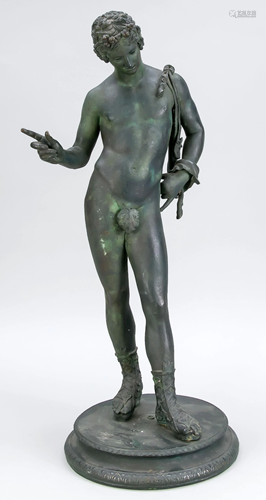 Bronze figure of the 19th cent