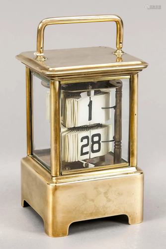 Junghans clock with flip numbe