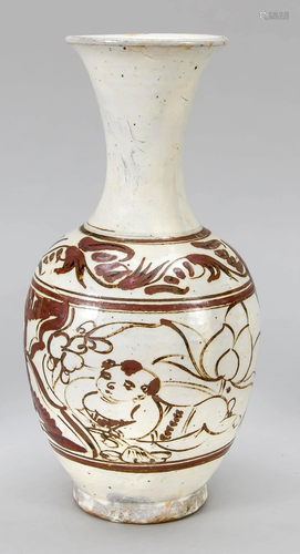 Song style Cizhou vase, China,