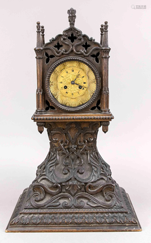 Table clock, 1st half 19th cen