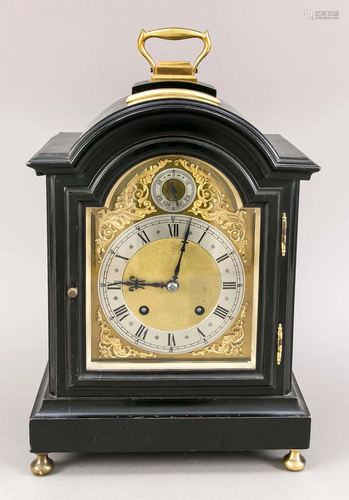 Table clock circa 1890, eboniz