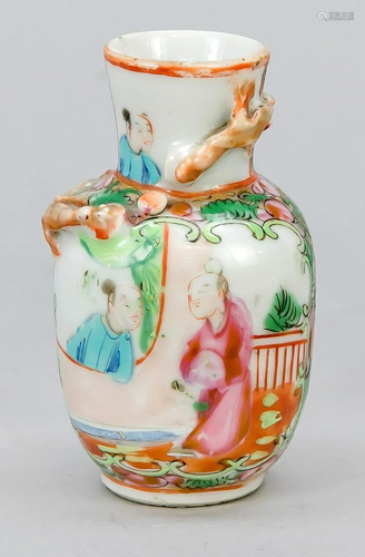 Small Famille Rose vase, China