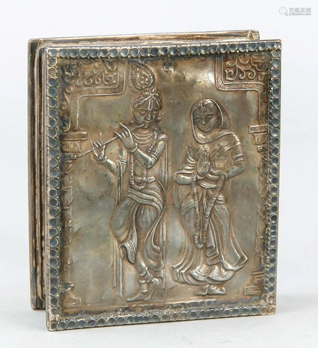 Hinged lidded box, India, late