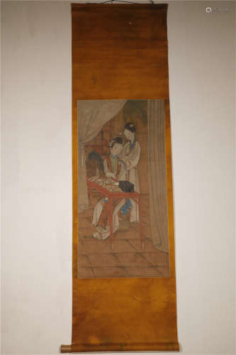 A PAINTING SCROLL