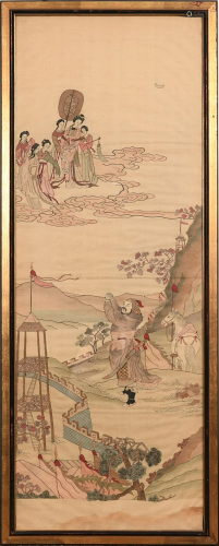 Chinese Kesi Embroidery Panel, 19th Century