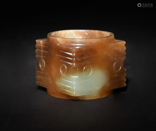 Chinese Jade Cong, Ming Dynasty