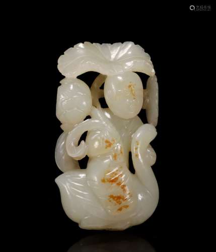 Song Dynasty - Hetian Jade Ornament