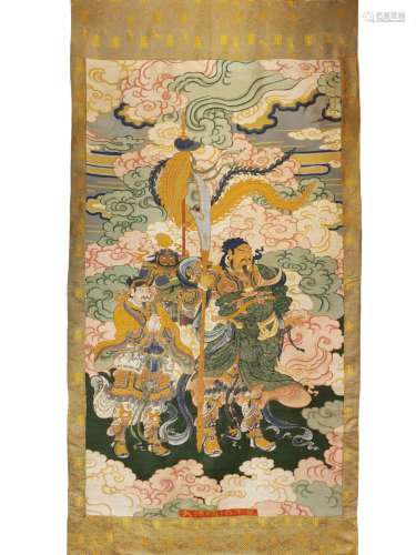 Qing Dynasty - Painting of Guan Gong