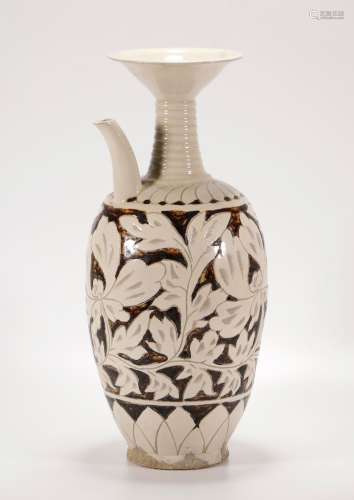 Song Dynasty - Cizhou Ware Kettle Vase