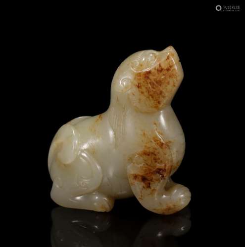 Yuan Dynasty - Hetian Jade Beast