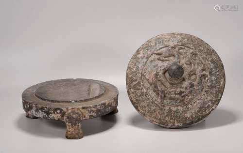 Han Dynasty - Cordierite Stone Inkbed