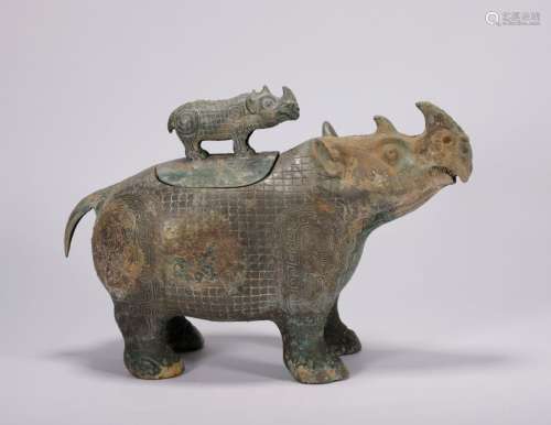 Shang Dynasty - Bronze Rhino