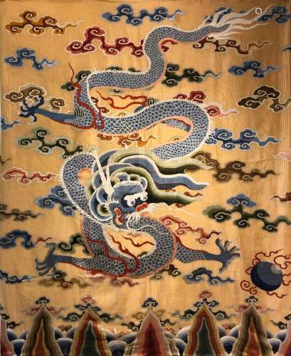 Qing Dynasty - Embroidery Dragon
