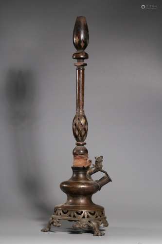 chinese bronze candlestick