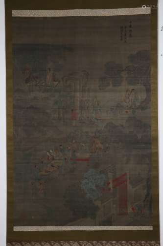 chinese Tang Yin's painting
