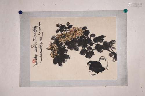 chinese Pan Tianshou's painting