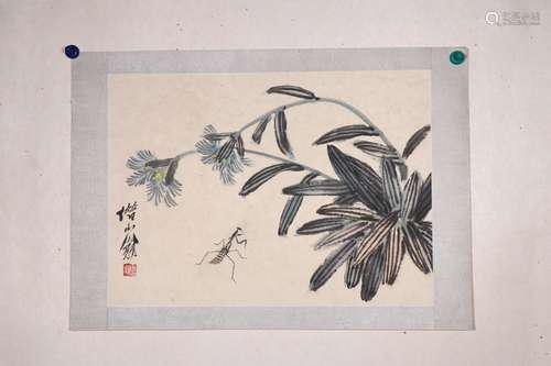 chinese Qi Baishi's painting