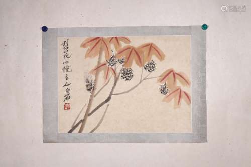 chinese Qi Baishi's painting