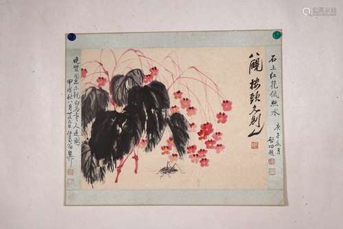 chinese Qi Baishi's painting