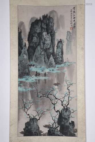 chinese bai xueshi's painting