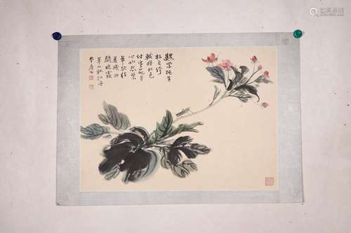 chinese zhang daqian's painting