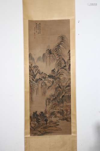 chinese Wang hui's painting