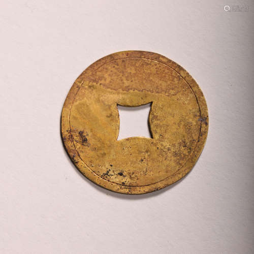 CHINESE PURE GOLD COIN, HAN DYNASTY