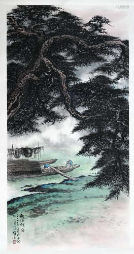 CHINESE LANDSCAPE PAINTING AND CALLIGRAPHY, LI XIONGCAI