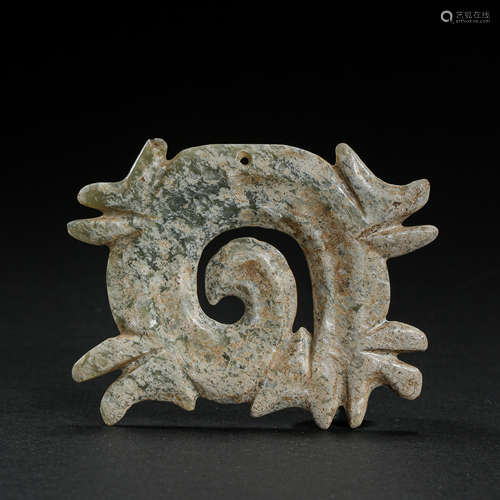 CHINESE HEMO JADE BI, HONGSHAN CULTURE