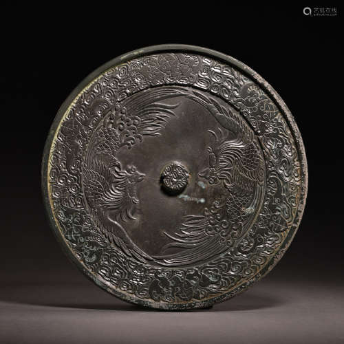 ANCIENT CHINESE BRONZE MIRROR