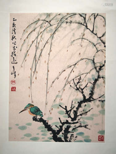CHINESE PAINTING AND CALLIGRAPHY, SUN QIFENG
