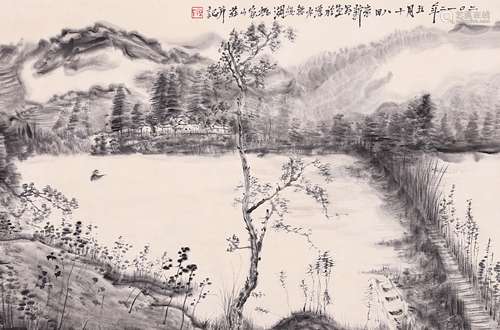 周京新 山水