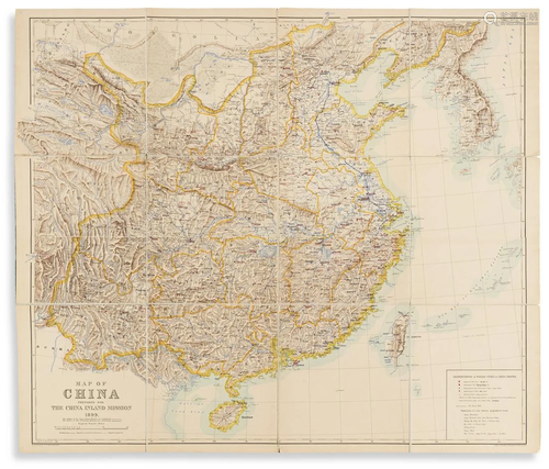 (CHINA.) Emil Bretschneider; and Edward Stanford. Map