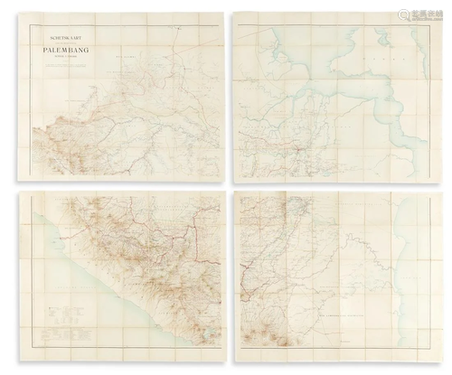 (INDONESIA.) Dutch East Indies Topographic Department.