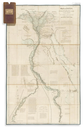 (EGYPT.) William Martin Leake, after. Map of Egypt.