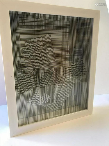 Victor Vasarely- 3D Wall Sculpture/object 