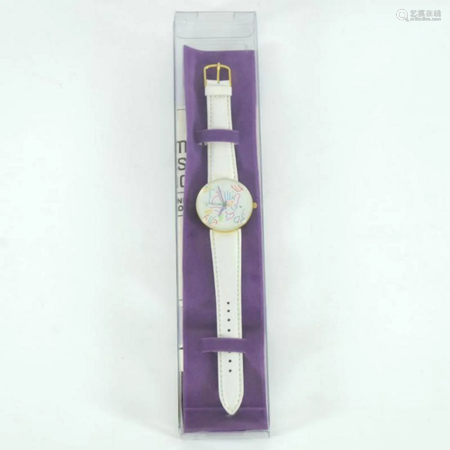 Vintage Peter Max Watch with Original Packaging and