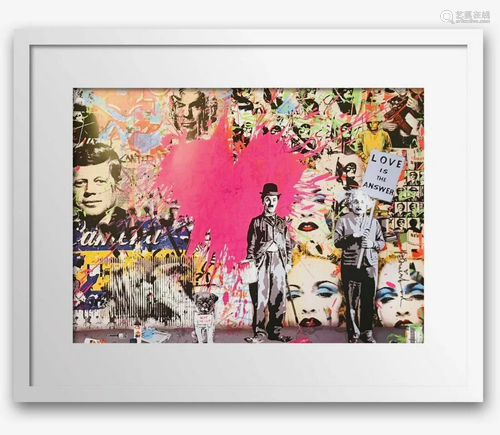 Mr. Brainwash- Original Offset Lithograph on Paper