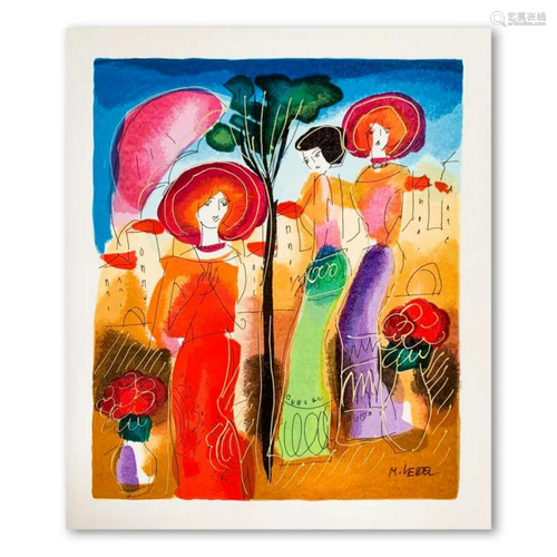 Moshe Leider, Hand Signed Limited Edition Serigraph on