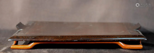 Japanese Rosewood Tea Tray