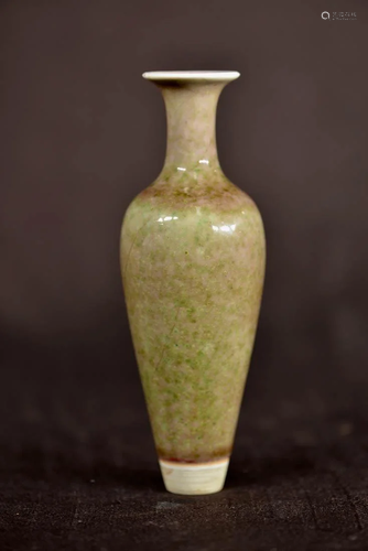 Chinese Peach Bloom Porcelain Vase