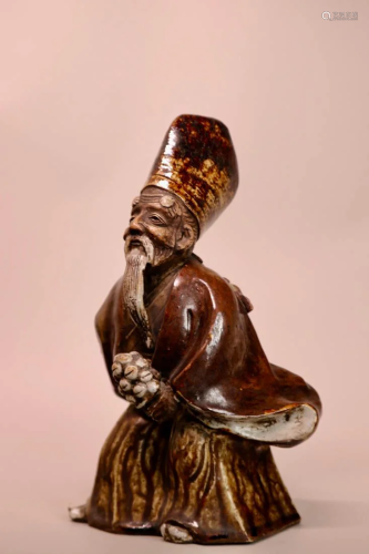 Japanese Porcelain Figurine of an Elder