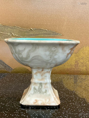 Chinese Porcelain Stem Bowl