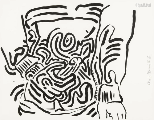 Keith Haring - Plate 2 from 