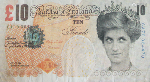 BANKSY - Di-Faced Tenner