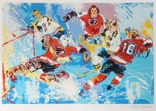 Leroy Neiman - Philadelphia Flyers