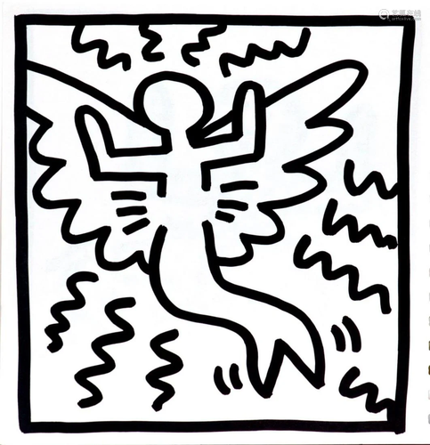 Keith Haring - Untitled (Mermaid Flyer)