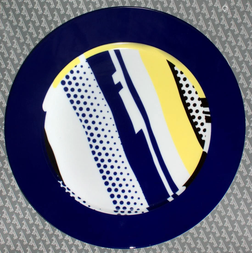 Roy Lichtenstein - Porcelain Plate