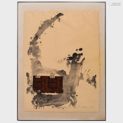 Robert Motherwell (1915-1991): Tobacco Roth-Handle